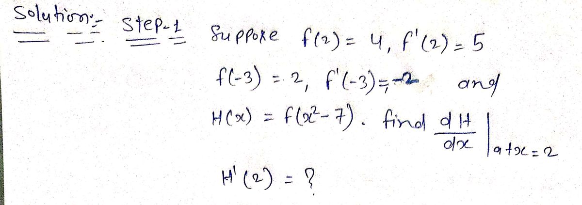 Calculus homework question answer, step 1, image 1